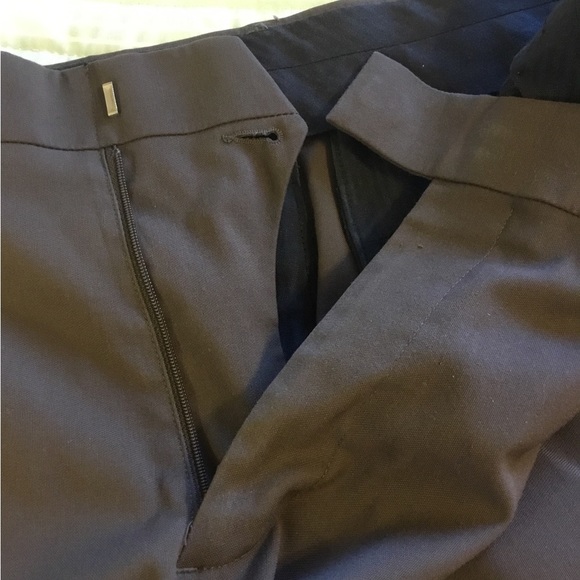Men’s Pants BROWN Dress/Casual. Washable 2% spandex = slight stretch. Flat front - Picture 2 of 4
